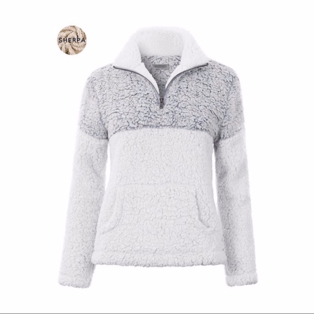 Sherpa Color Block Sweater